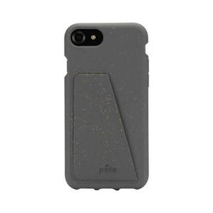 Coque Wallet écoresponsable, 100% biodégradable pour iPhone 6/6s/7/8/SE - Requin