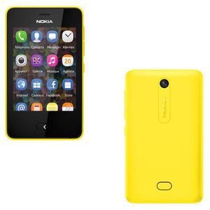 Nokia Asha 501 Dual Sim - Jaune- Débloqué