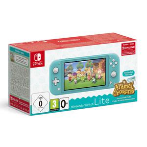 Console Nintendo Switch Lite -Turquoise + Animal Crossing New Horizons