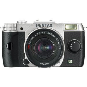 Hibryde camera Pentax Q7 -Zwart/Zilver + lens Pentax 5-15mm f/2.8-4.5 Zoom