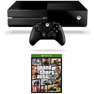 Microsoft Xbox One 500 Go Noir + Jeux GTA 5