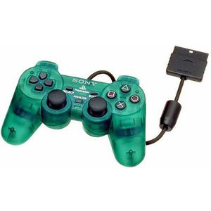 Manette Sony DualShock 2 - Vert