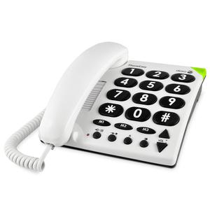 Téléphone fixe Doro PhoneEasy 311c - Blanc