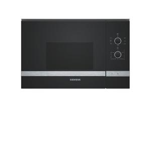 SIEMENS  BE550LMR0-Micro ondes grill encastrable inox-20 L-800 W-Grill 1200 W 