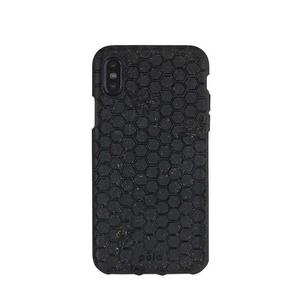 Coque écoresponsable, 100% biodégradable pour iPhone X - Noir