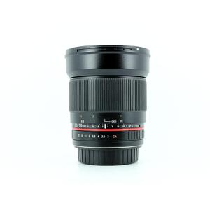 Samyang f/2.0 - 16mm