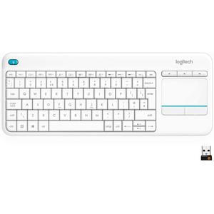 Clavier Logitech QWERTY Espagnol Sans-fil K400 Plus
