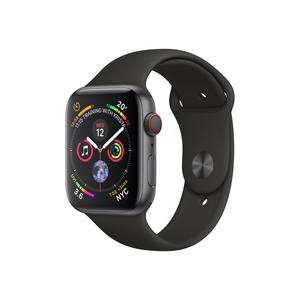 Apple Watch () Septiembre 2018 44 mm - Aluminio Gris espacial - Correa Deportiva Negro