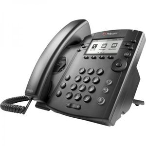Téléphone fixe Polycom VVX 311 IP - VOIP - Noir