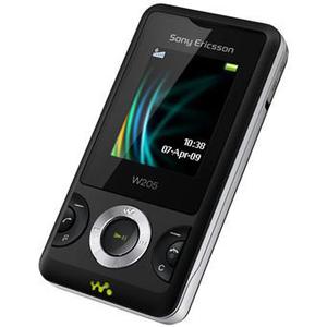 Sony Ericsson W205 - Schwarz/Grau- Ohne Vertrag