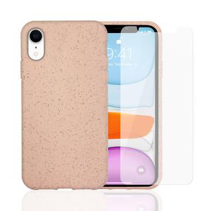 Hülle und Schutzfolie KPMA Pack cover iPhone XR
