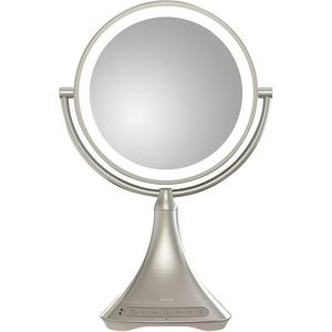 IHOME Miroir avec Lumi&egrave;res LED et connect&eacute; avec enceintes int&eacute;gr&eacute;es - Neuf
