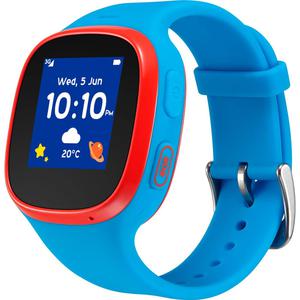 Montre Cardio GPS Tcl Movetime Family Watch MT30 - Bleu/Rouge