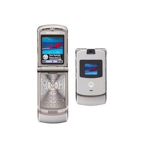 Motorola RAZR V3 - Plata- Libre