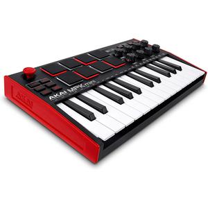 Clavier Maître USB MIDI Akai MPK Mini MK3 - Rouge