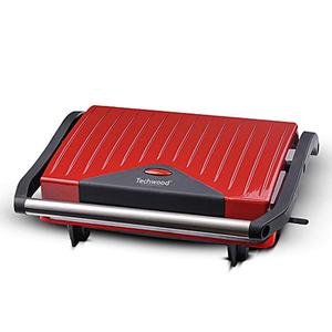 Grill Viande & Panineuse Techwood TPG-755 - Noir/Rouge