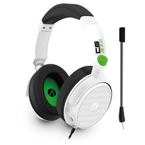 Casque Réducteur de Bruit Gaming avec Micro Stealth C6-300 X - Blanc/Vert