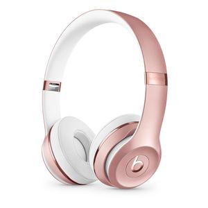 Casque Réducteur de Bruit Bluetooth avec Micro Beats By Dr. Dre Solo 3 Wireless - Or rose