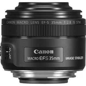 EF-S 35 mm F28 IS STM Macro 49 mm Filtergewinde (EF-S Anschluss) schwarz