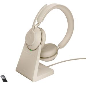 Casque Réducteur de Bruit Bluetooth avec Micro Jabra EVOLVE2 65 - Beige