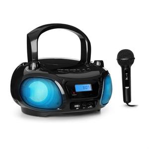 lecteur CD Auna Roadie Sing Boombox - Noir