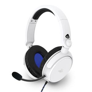 Casque Réducteur de Bruit Gaming avec Micro 4Gamers PRO4-50S - Blanc