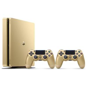 Console - Sony PlayStation 4 Slim Gold Edition 500 Go + 2 Manettes - Or