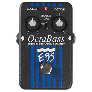 EBS OctaBass Blue Label Triple Mode Octave Divider -bassojen oktaavipedaal