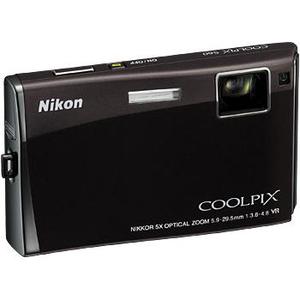 Compact - Nikon CoolPix S60 Noir Nikon Nikkor Optical Zoom 33-165 mm f/3.8-4.8