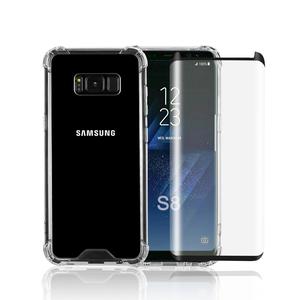 Hülle und 2 Schutzfolie Galaxy S8 - Recycelter Kunststoff - Transparent