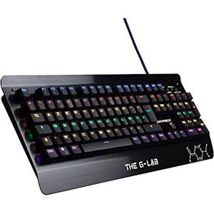 The G-Lab Keyboard AZERTY French Backlit Keyboard Keyz Meca