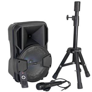 Enceinte Sone Ibiza Party Mobile 8 SET - Noir