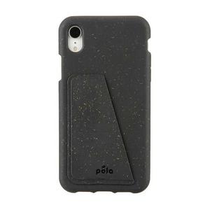 Hülle Wallet Pela Eco-Friendly iPhone XR - Schwarz