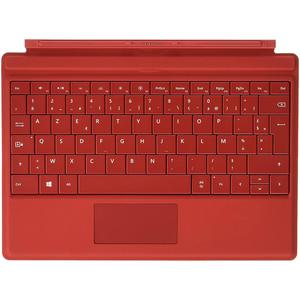 Teclado Microsoft Type Cover para Microsoft Surface 3 (A7Z-00032) - Rojo