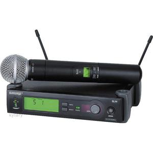 Micro Sans Fils Shure SLX4/SM58 - Noir