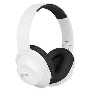 Casque Bluetooth avec Micro Spc Crow 4604 - Blanc/Noir