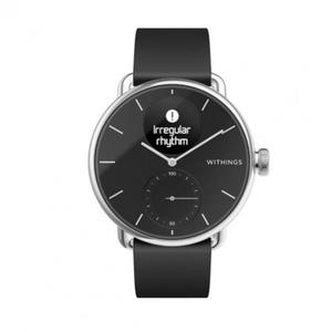 Montre Cardio GPS Withings ScanWatch HWA09 - Argent/Noir