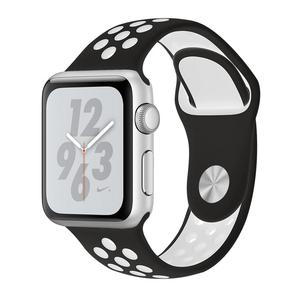 Apple Watch (Series 4) September 2018 40 mm - Aluminium Silber - Armband Nike Sportarmband