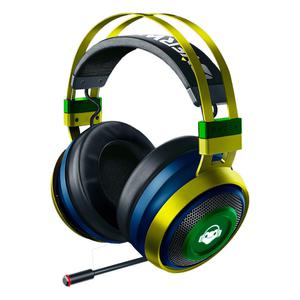 Razer Nari Ultimate Overwatch Lúcio Edition Kuulokkeet Gaming Mikrofonilla - Sininen/Keltainen